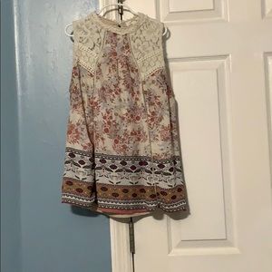 Flower blush pattern